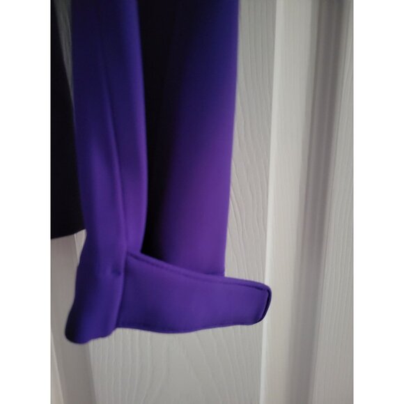 Athleta Glacier Softshell Purple jacket size Medium Hooded Activewear Athleisure - Picture 4 of 6